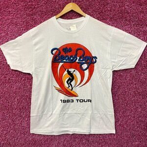 The Beach Boys 1983 Tour Rock Band T-Shirt XL